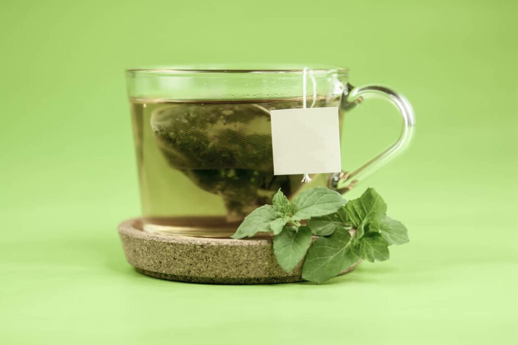 cap of green tea